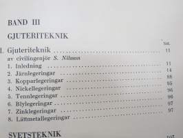 Handbok i verkstadsteknik III Gjuteriteknik, svetsteknik, allmänna verkstadstekniska frågor