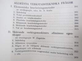 Handbok i verkstadsteknik III Gjuteriteknik, svetsteknik, allmänna verkstadstekniska frågor