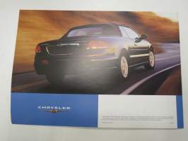 Chrysler Sebring Sedan &amp; Cabrio 2005 -myyntiesite / sales brochure