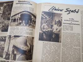 Suomen Kuvalehti 1943 nr 27 -3.7.1943, Tämän kesän ylioppilaita (sotilaspuvuissa), Pekka Peitsi - Riitelevät ranskalaiset, Lomakylä Punkaharju, Väestökysymys, ym.