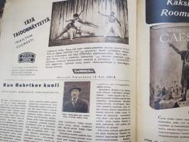 Suomen Kuvalehti 1943 nr 27 -3.7.1943, Tämän kesän ylioppilaita (sotilaspuvuissa), Pekka Peitsi - Riitelevät ranskalaiset, Lomakylä Punkaharju, Väestökysymys, ym.