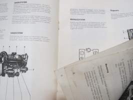 Volvo Penta Aquamatic 150 motorenhet AQ 150 - 150A - 150B verkstadshandbok -korjaamokäsikirja ruotsiksi /  -shop manual in swedish
