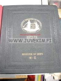 LLoyd´s Register of ships 1972-73 I-II