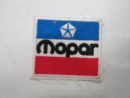 MOPAR -kangasmerkki / cloth badge