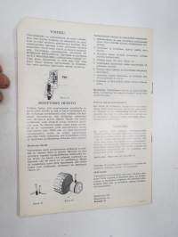 Skil - Sähköistetty kotiverstas - käyttöohje / Skill manual