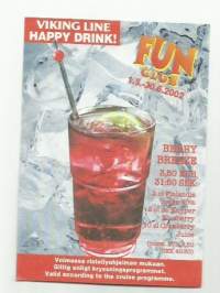 Viking Line Happy Drink Fun Club 1.5-30.6.2002  - tilapäinen maksuväline