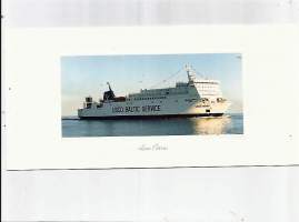 Lisco Patria / Lisco Baltic Service - laivakortti, laivapostikortti kulkematon