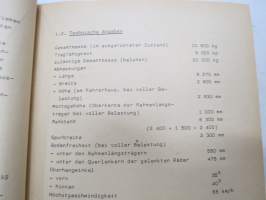 Spezialkraftfajrzeug ZIL 135 Beschreibung und Nutzung  -sotilasuorma-auto ZIL, käyttöohjekirja saksaksi / special military vehicle, manual