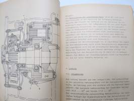 Spezialkraftfajrzeug ZIL 135 Beschreibung und Nutzung  -sotilasuorma-auto ZIL, käyttöohjekirja saksaksi / special military vehicle, manual