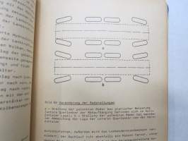 Spezialkraftfajrzeug ZIL 135 Beschreibung und Nutzung  -sotilasuorma-auto ZIL, käyttöohjekirja saksaksi / special military vehicle, manual