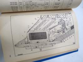 Basisfahrzeug ATT - BAT-M (405 MU); MDK 2M (409MU) und BTM 3 (409 U) - Ersatzteile Band 1 &amp; 2 1986 -varaosaluettelo / parts catalog