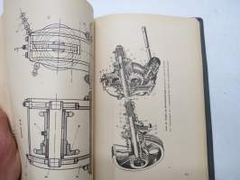 Der Grabenbagger BTM (DV-45/7) - A 052/1/107 -juoksuhaudan / suojakaivannon kaivinkone BTM-alusta, käyttöohjekirja / tekniset tiedot / huoltoa -trench digger tank