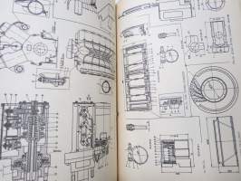 Panzer T72 K 051/3/043 Ersatzteile -panssarivaunu, varaosaluettelo / tank, parts catalog