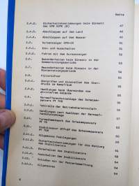 Schwimmpanzer PT 76, PT 76B, Schützenpanzerwagen SPW 50PK, SPW 50PU und Basisfahrzeug PT 76 Nutzung -kuljetuspanssarivaunut, käyttöohjeet, toiminta