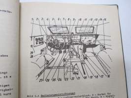 Schützenpanzerwagen 40P Nutzung -suojapanssarivaunu, käyttö -tank in action, manual