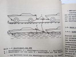 Schützenpanzerwagen 40P Nutzung -suojapanssarivaunu, käyttö -tank in action, manual