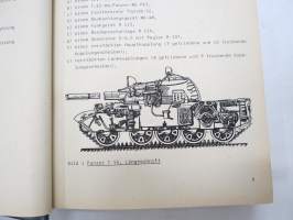 Mittlere Panzer T 55A, und T 55AM2 (ausser Turm, Panzerbewaffnung und Panzerspezialausrüstung) Beschreibung -panssarivaunu, aseistus - varustus, ym. -tank manual