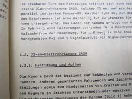 Aufklärungspanzer BRM 1K Beschreibung und Nutzung -raivauspanssarivaunu, yleiskuvaus, käyttö  -tank manual