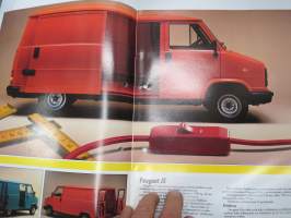 Peugeot J5 1986 -myyntiesite / sales brochure