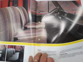 Peugeot J5 1986 -myyntiesite / sales brochure
