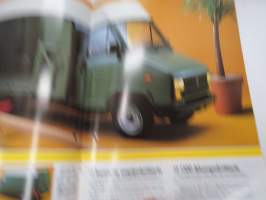 Peugeot J5 1986 -myyntiesite / sales brochure