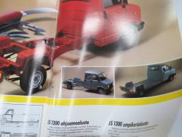Peugeot J5 1986 -myyntiesite / sales brochure