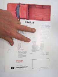 Toyota Hilux 1980 -myyntiesite / sales brochure