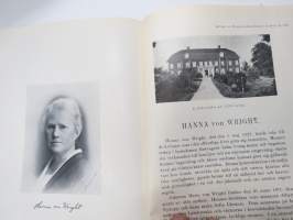 Minnesteckning över Hanna von Wright