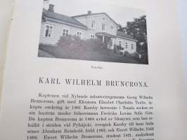 Minnesteckning över Karl Wilhelm Bruncrona