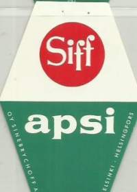 Siff Apsi - juomaetiketti