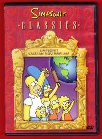 Simpsonit - Classics. 6 x DVD - Rikos ja rangaistus -Simpsonit vastaan muu maailma - Too hot for TV - Taivas ja helvetti - Simpsonit.com - Homerin viimeinen kiusaus