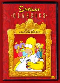 Simpsonit - Classics. 6 x DVD - Rikos ja rangaistus -Simpsonit vastaan muu maailma - Too hot for TV - Taivas ja helvetti - Simpsonit.com - Homerin viimeinen kiusaus