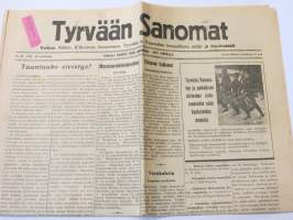 Tyrvään Sanomat No 29/1940-Heinäkuu