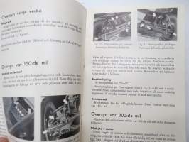Vauxhall Victor Modell F 1959 instruktionsbok -käyttöohjekirja