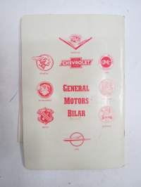 Vauxhall Victor Modell F 1959 instruktionsbok -käyttöohjekirja