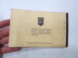Vauxhall voitelu- ja ylläpitohuolto, huoltokuponkivihko / service coupons