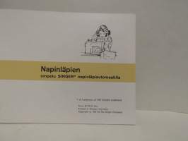 Singer napinläpiautomaatti ohjekirjanen
