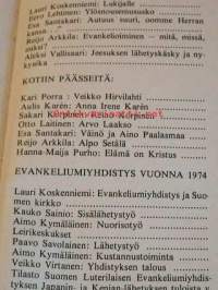 Kotimatkalla - Suomen lut.ev. yhdistyksen vuosijulkaisu 1975