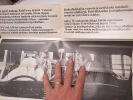 Valli-Auto Oy huoltotarjous -myyntiesite / sales brochure