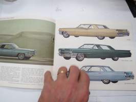 Cadillac 1964 -myyntiesite / sales brochure