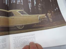 Cadillac 1964 -myyntiesite / sales brochure