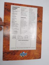 Ligier Optima -myyntiesite / sales brochure