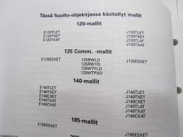 OMC Johnson - Evinrude outboards mallit - 120-140, 185-225, 250, 300 - Huolto-ohjekirja -service manual in finnish
