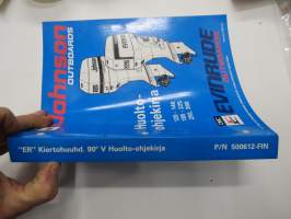 OMC Johnson - Evinrude outboards mallit - 120-140, 185-225, 250, 300 - Huolto-ohjekirja -service manual in finnish