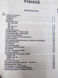 OMC Johnson - Evinrude outboards mallit - 120-140, 185-225, 250, 300 - Huolto-ohjekirja -service manual in finnish