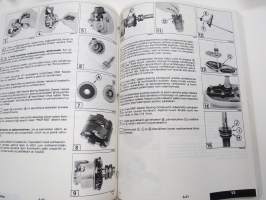 OMC Johnson - Evinrude outboards mallit - 120-140, 185-225, 250, 300 - Huolto-ohjekirja -service manual in finnish