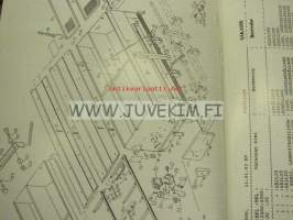 JC Nokka Tume kylvölannoitin HKL 2500JC, HKL 3000JC, HKL 4000JC -varaosaluettelo