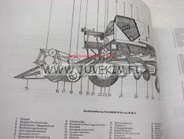 Fahr M88, M88S leikkuupuimuri alkaen numerosta 1904 -varaosaluettelo