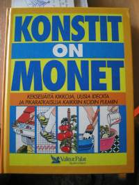 KONSTIT ON MONET.KEKSELIÄITÄ KIKKOJA ,UUSIA IDEOITA JA PIKARATKAISUJA KAIKKIN KODIN PULMIIN.