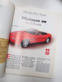 Tekniikan Maailma 40 vuotta 20 autoa -20 vuoden aikana esiteltyjen autojen &quot;parhaat&quot; keräilykansiossa